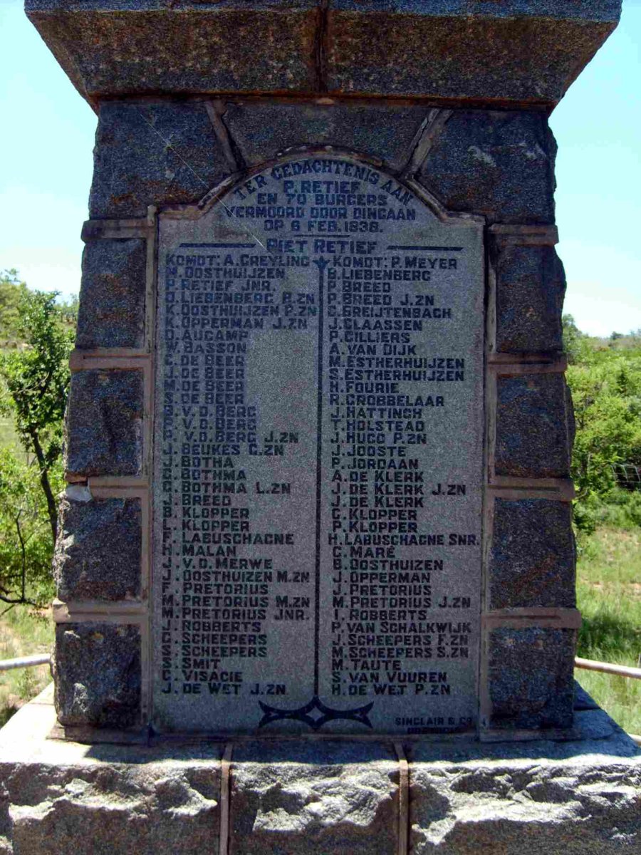 7. Memorial Piet Retief