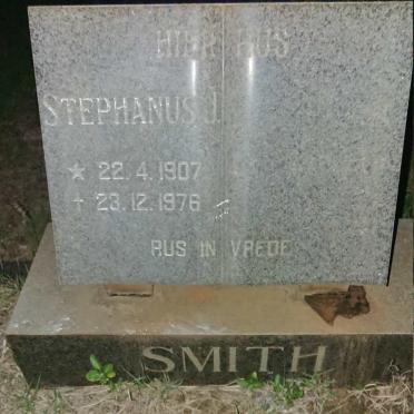 SMITH Stephanus J. 1907-1976
