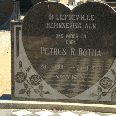 BOTHA Petrus R. 1901-1972