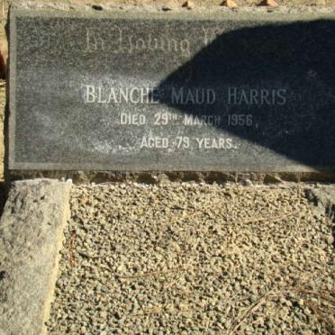 HARRIS Blanche Maud -1956