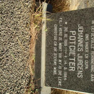 POTGIETER Johannes Jurgens 1919-1984