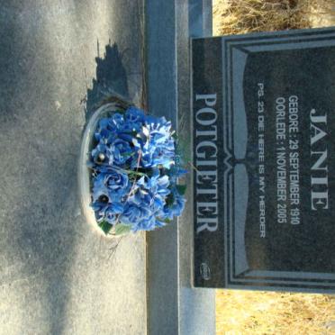POTGIETER Janie 1910-2005