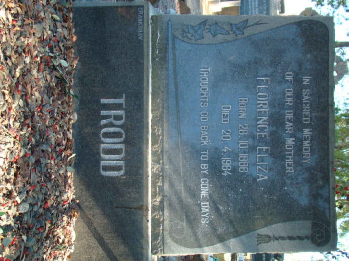 TRODD Florence Eliza 1886-1964