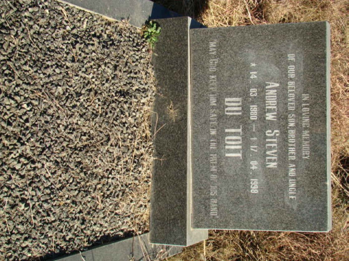 TOIT Andrew Steven, du 1980-1998