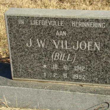 VILJOEN J.W. 1912-1992