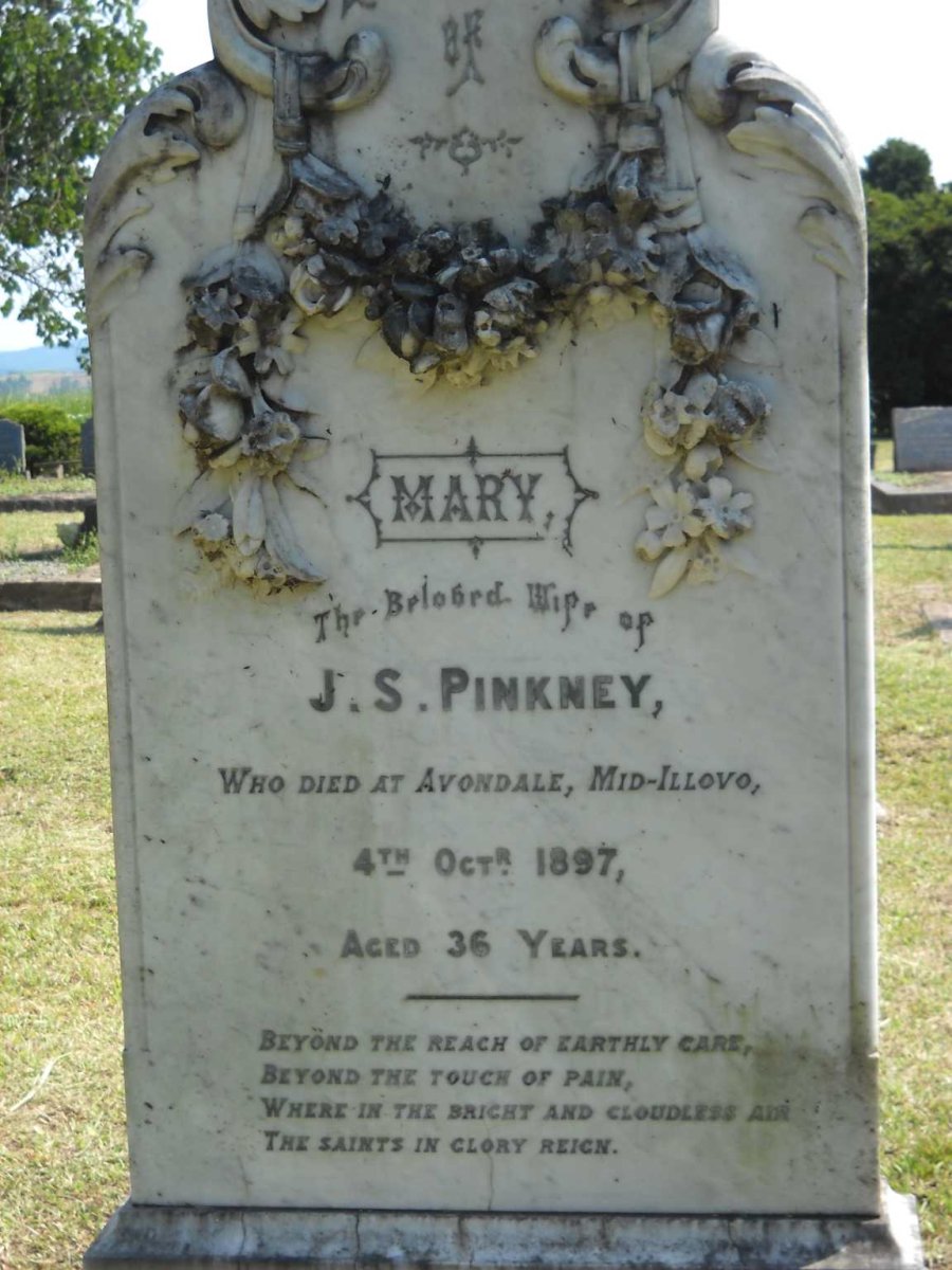 PINKNEY Mary -1897