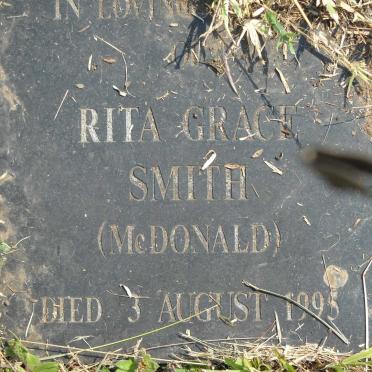 SMITH Rita Grace nee McDONALD -1995