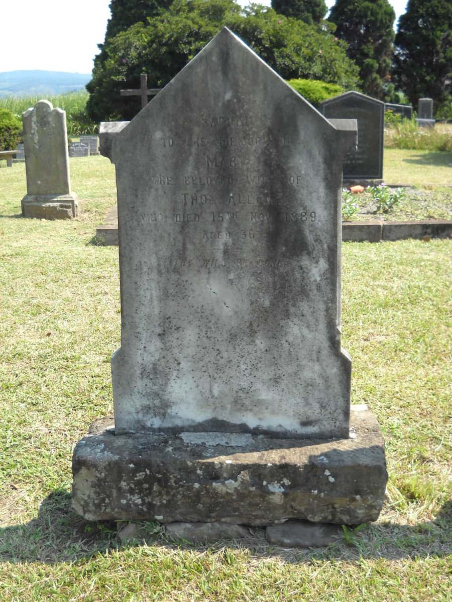 ALLAN Mary -1889