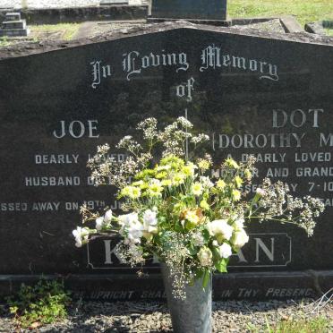 KIERAN Joe -1974 &amp; Dorothy Mary -1987