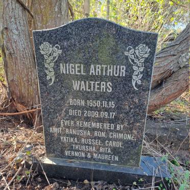 WALTERS Nigel Arthur 1950-2009