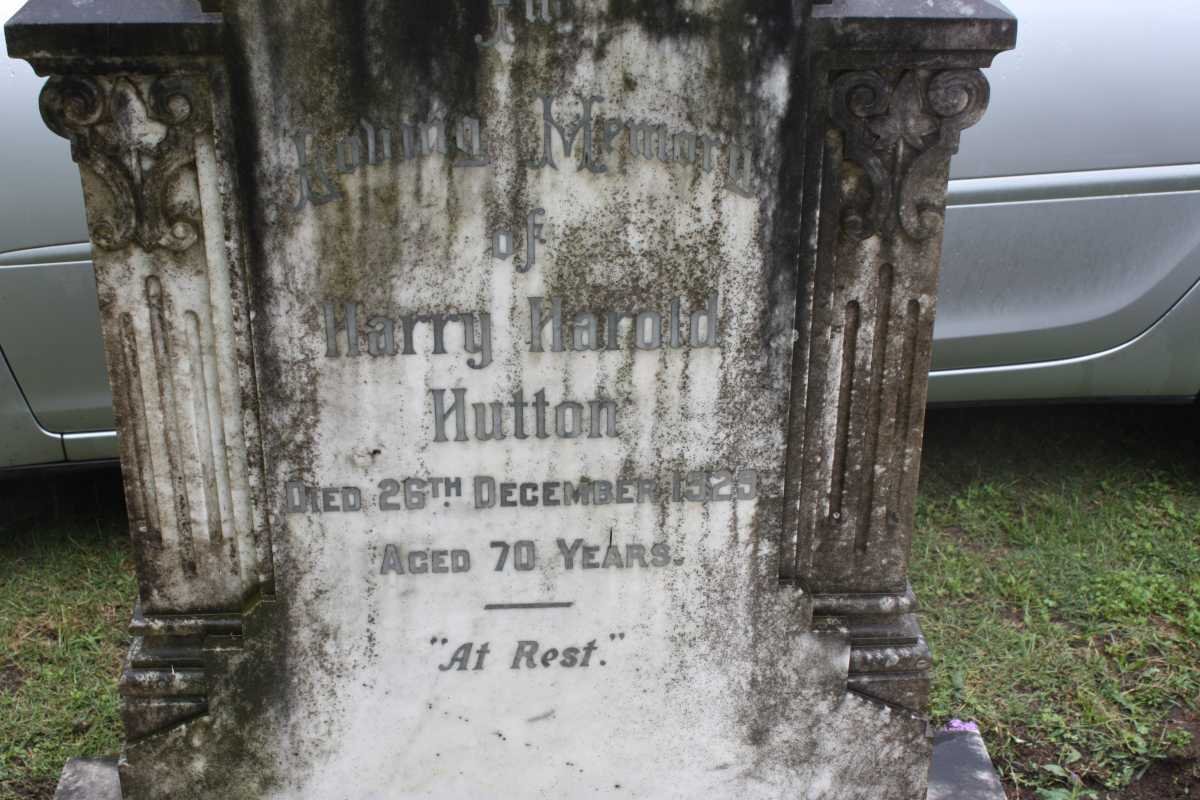 HUTTON Harry Harold -1925