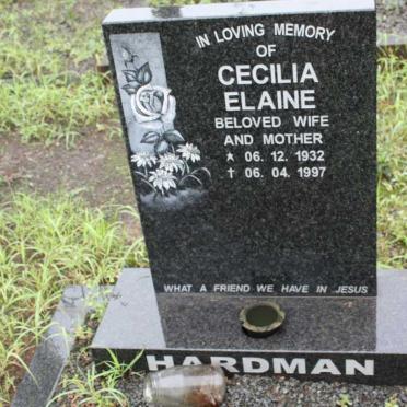 HARDMAN Cecilia Elaine 1932-1997