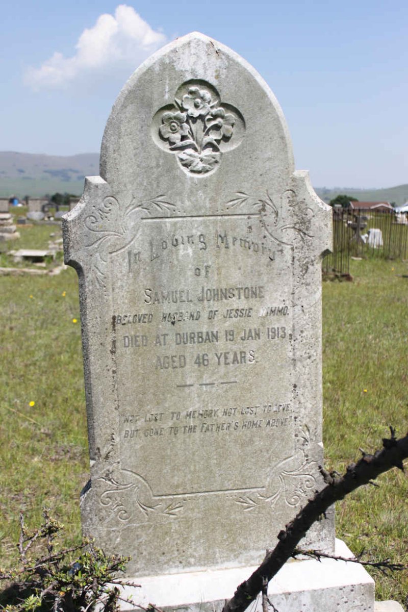 JOHNSTONE Samuel -1913