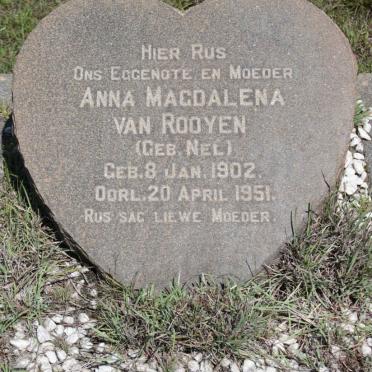ROOYEN Anna Magdalena, van nee NEL 1902-1951