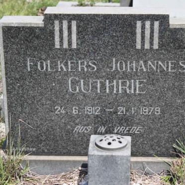 GUTHRIE Folkers Johannes 1912-1979