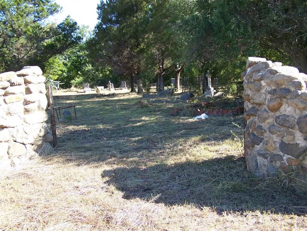 1. Entrance to Old Colenso Cemetery