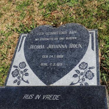 ROUX Jacoba Johanna 1909-1971