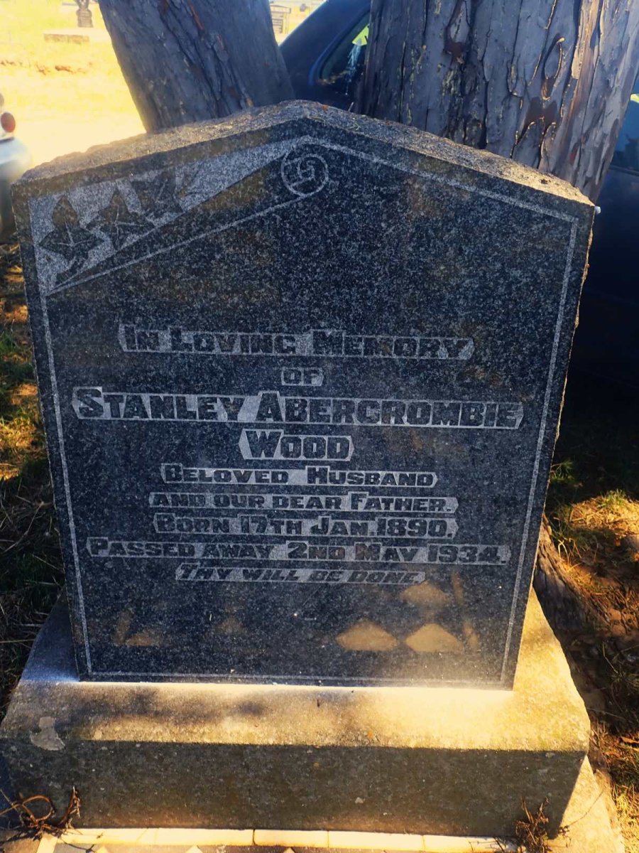 WOOD Stanley Abercrombie 1890-1934
