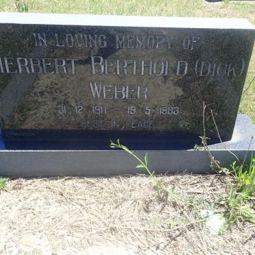 WEBER Herbert Berthold 1911-1983