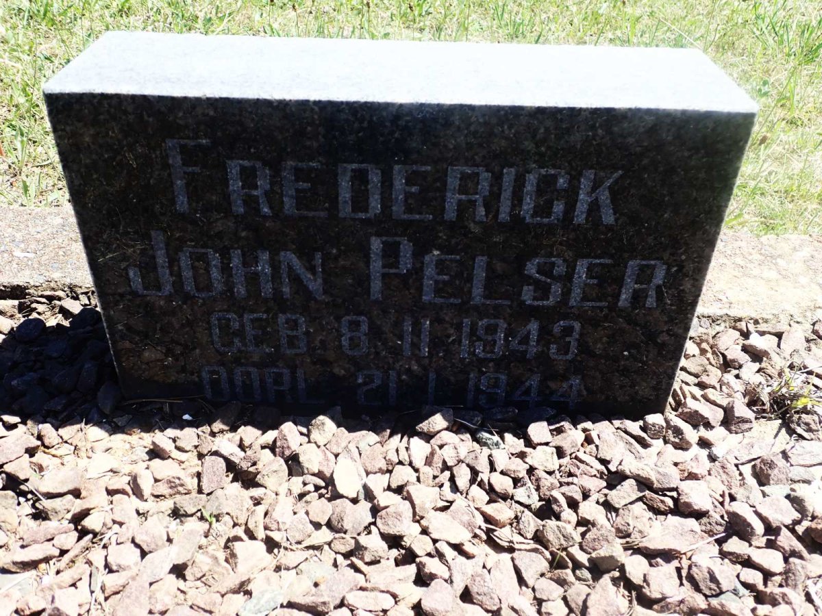 PELSER Frederick John 1943-1944