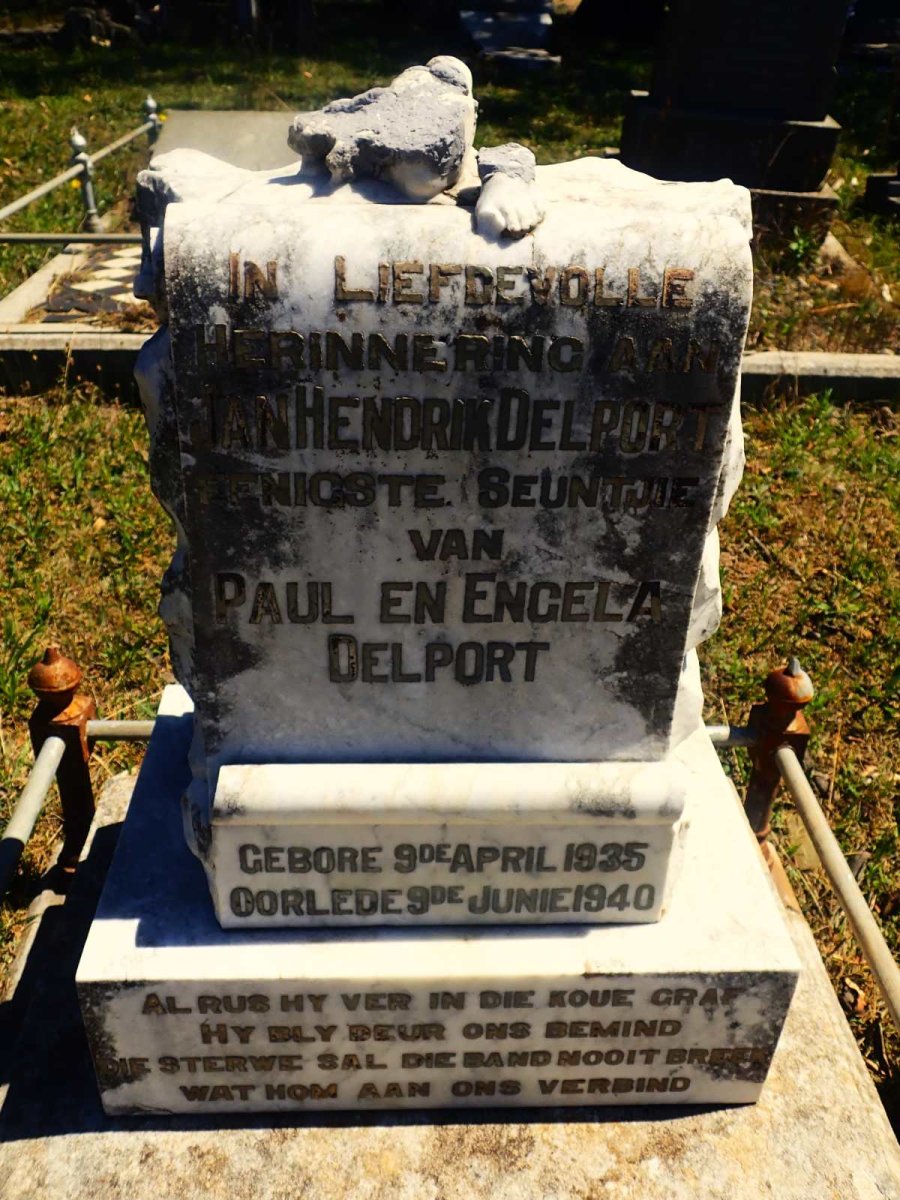DELPORT Hendrik 1935-1940