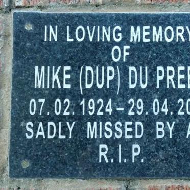 PREEZ Mike, du 1924-2009