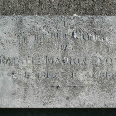 PYOTT Natalie Marion 1906-1965