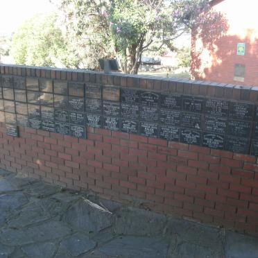 2. Memorial wall