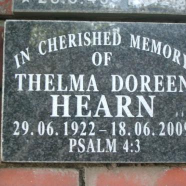 HEARN Thelma Doreen 1922-2009