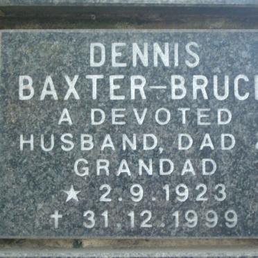 BAXTER-BRUCE Dennis 1923-1999