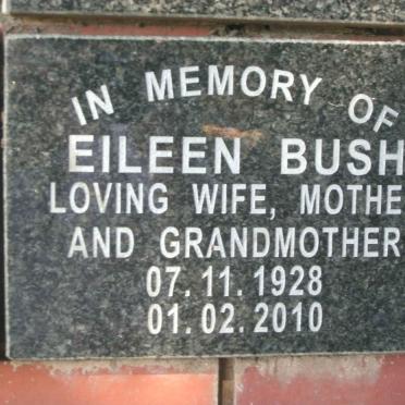 BUSH Eileen 1928-2010