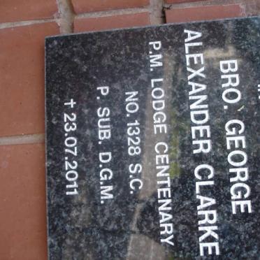 CLARKE George Alexander -2011