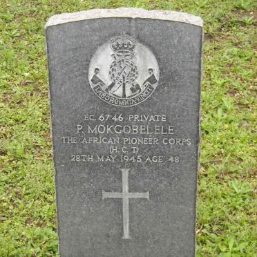 MOKGOBELELE P. -1945
