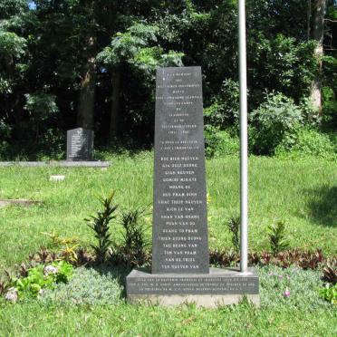 4. MONUMENT to the Indo-Chinese Vichy French Soldiers who died in Camp Clairwood in Pietermaritzburg 1941-1942