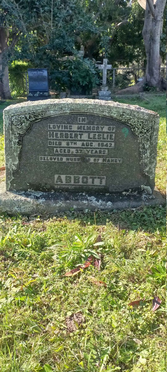 ABBOTT Herbert Leslie -1942