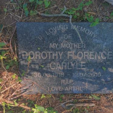 CARLYLE Dorothy Florence 1918-2010