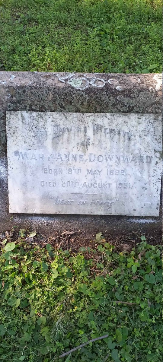 DOWNWARD Mary Anne 1889-1951