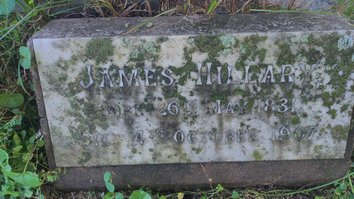 HILLARY James 1831-1907