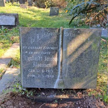 KLAASSEN Mynhardt Jacobus 1913-1968