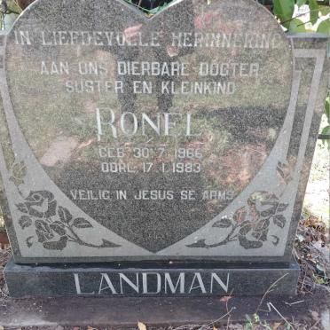 LANDMAN Ronel 1966-1983