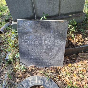 MEIRING Petrus Johannes 1986-1989