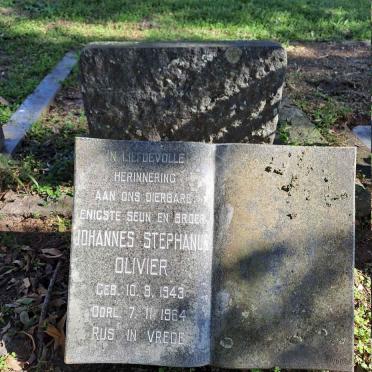 OLIVIER Johannes Stephanus 1943-1964