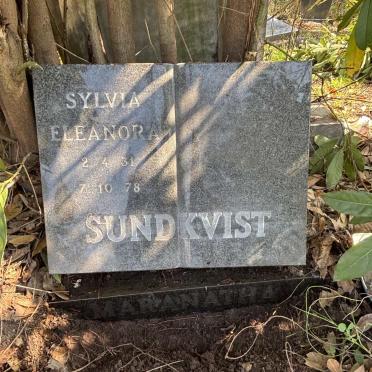 SUNDKVIST Sylvia Eleanora 1931-1978