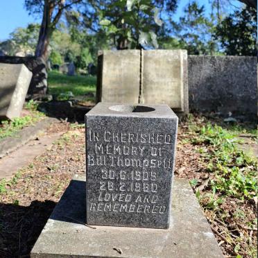 THOMPSETT Bill 1909-1980