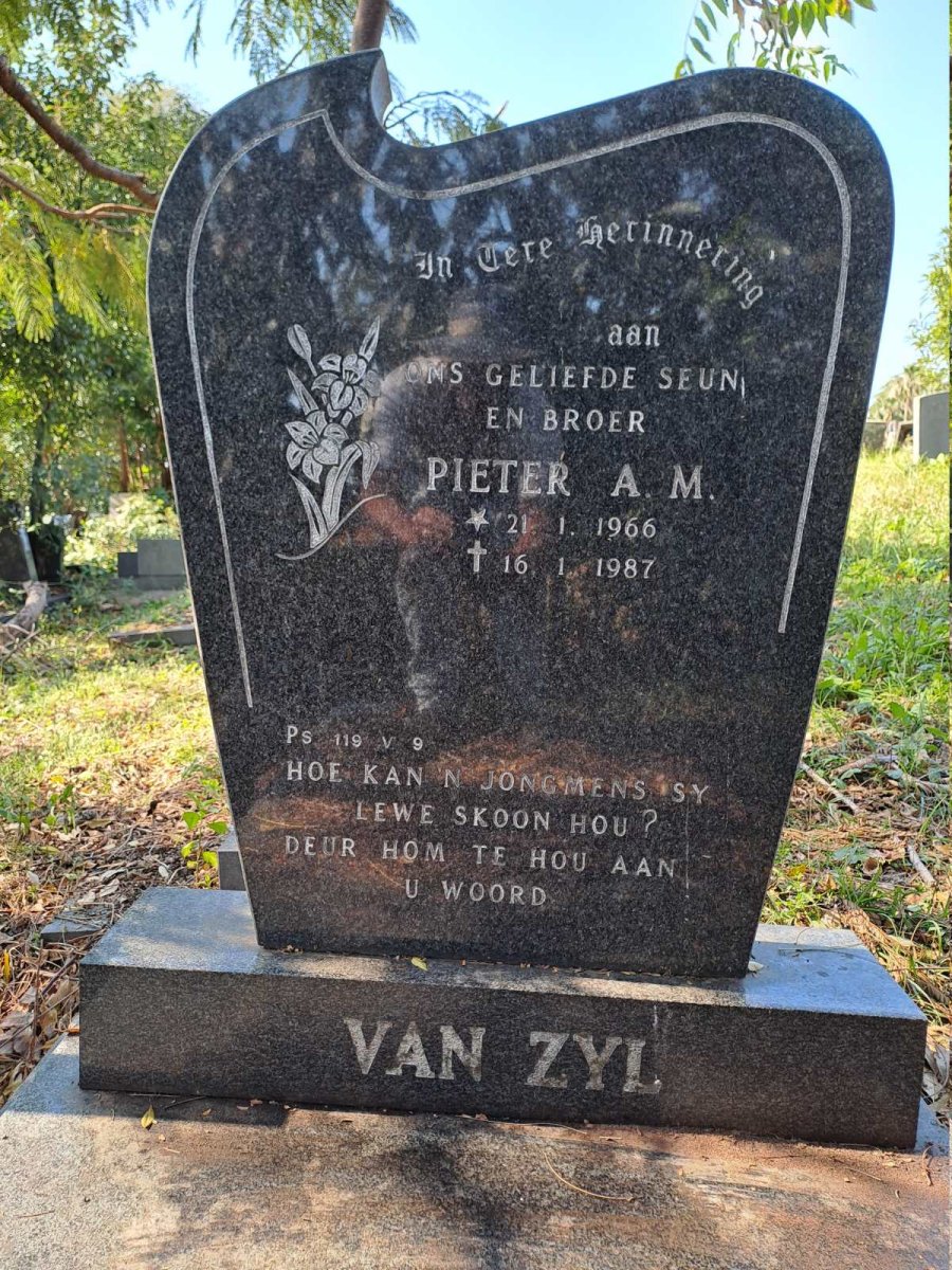 ZYL Pieter A.M. , van 1966-1987
