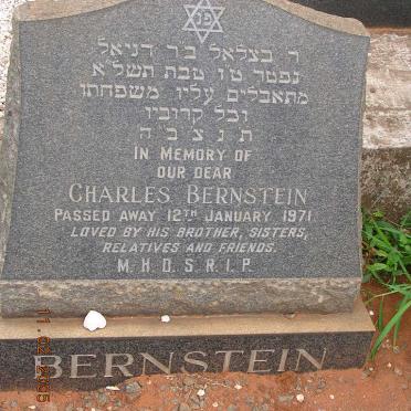 BERNSTEIN Charles -1971