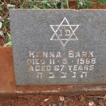 BARK Hanna -1968