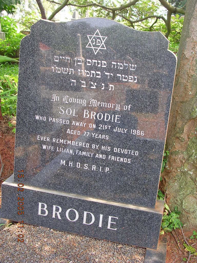 BRODIE Sol -1986