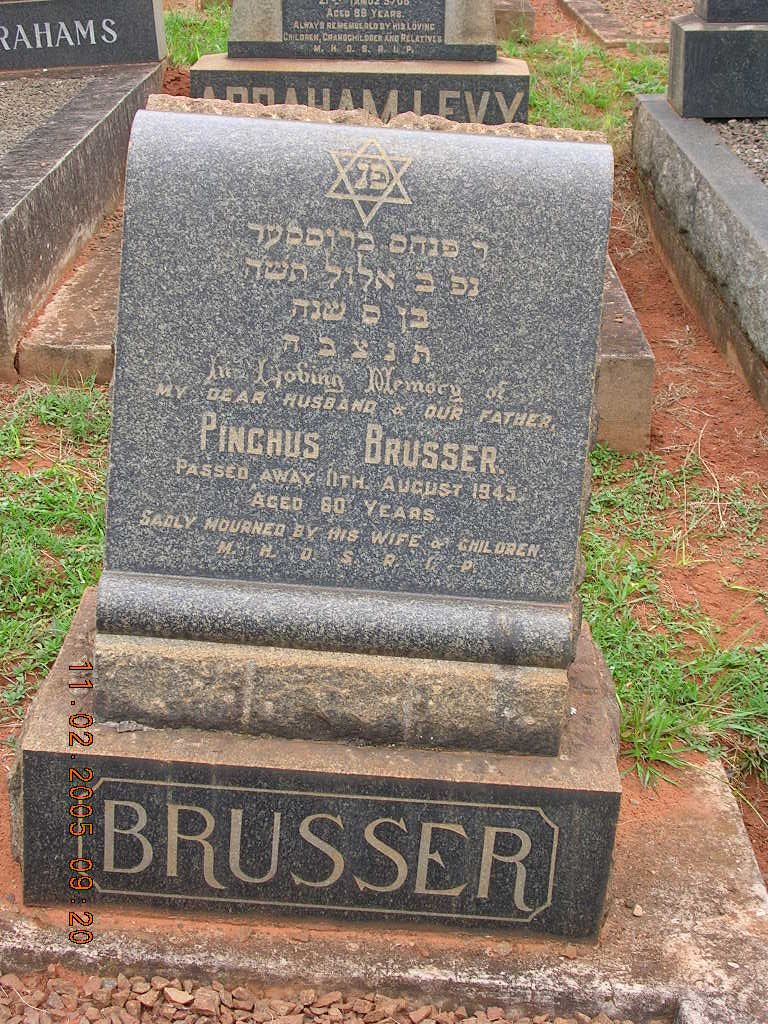 BRUSSER Pinchus -1945