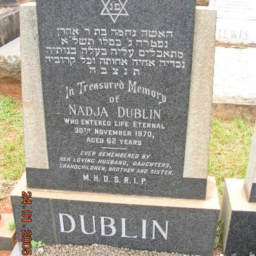 DUBLIN Nadja -1970